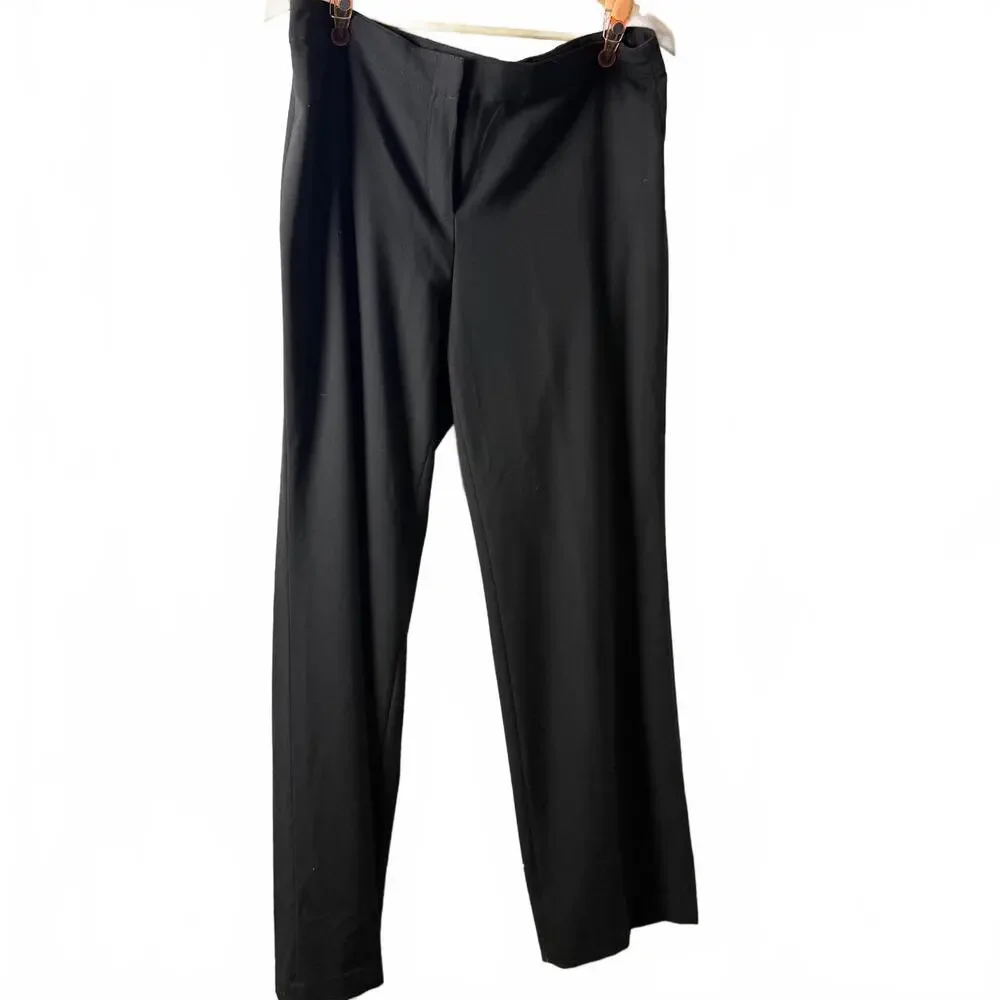 J. Jill Stretch Black Pants. Womens Size 12. Corporate. Work Wear.